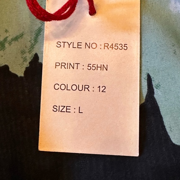 RAGA NWT Size‎ Large Multicolor Floral Dress - Picture 11 of 16